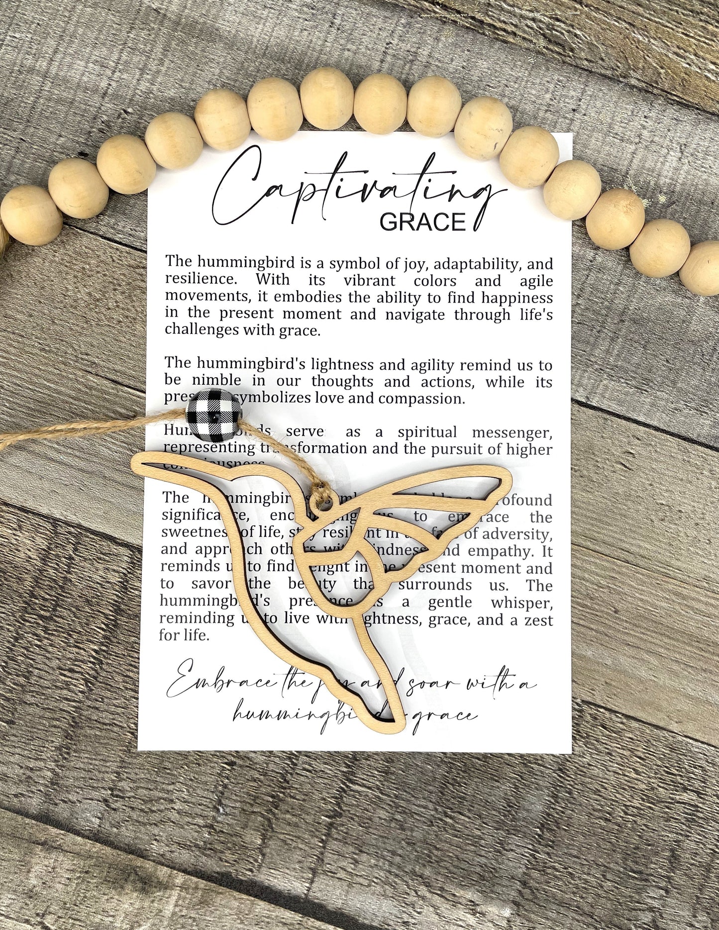 Story Card Ornaments