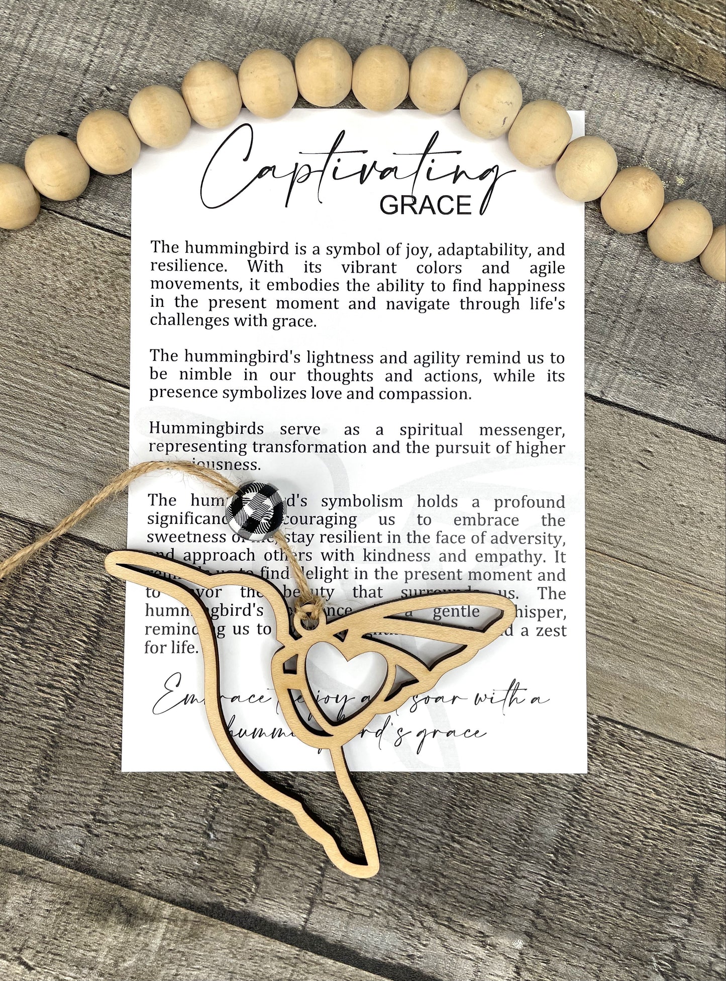 Story Card Ornaments