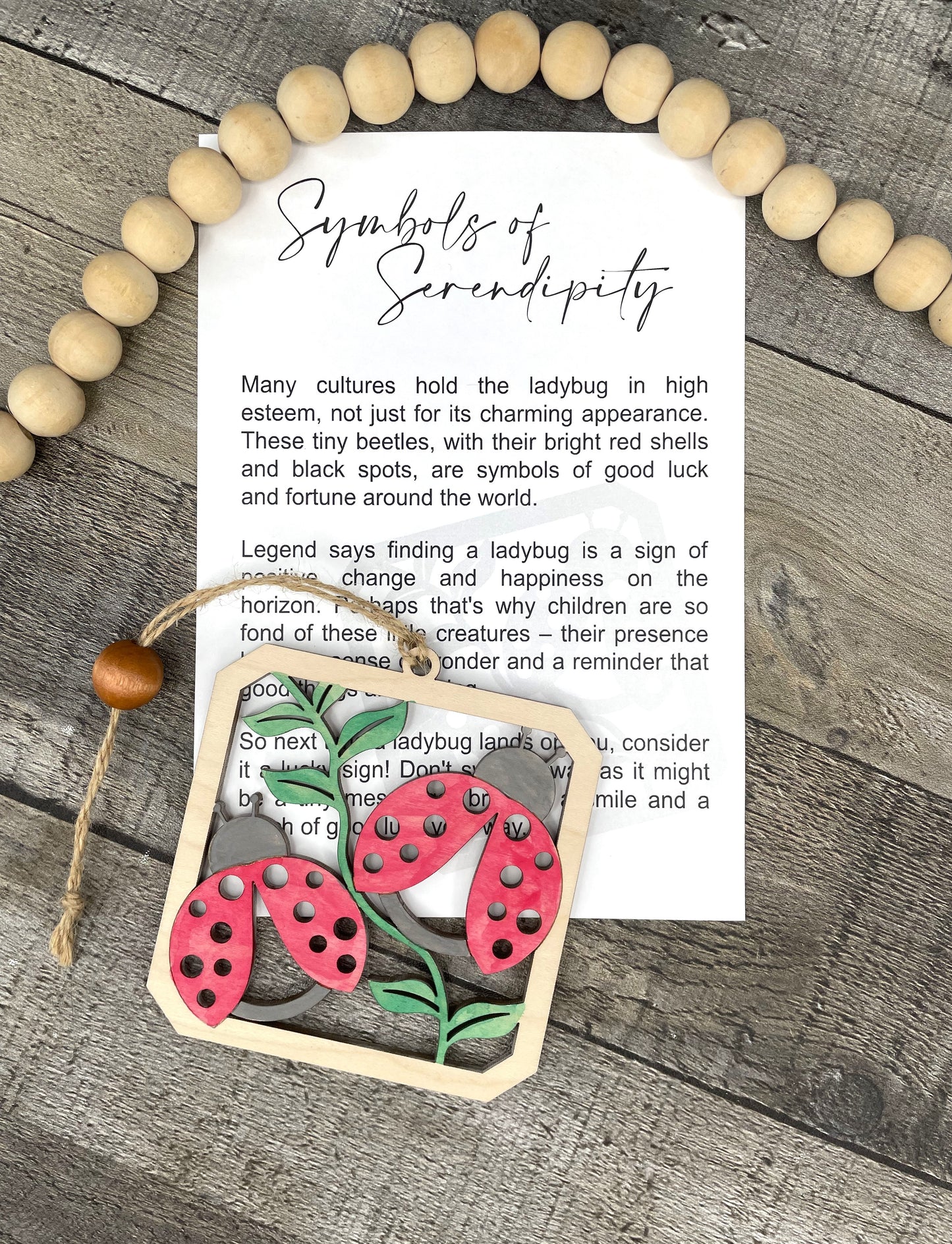 Story Card Ornaments