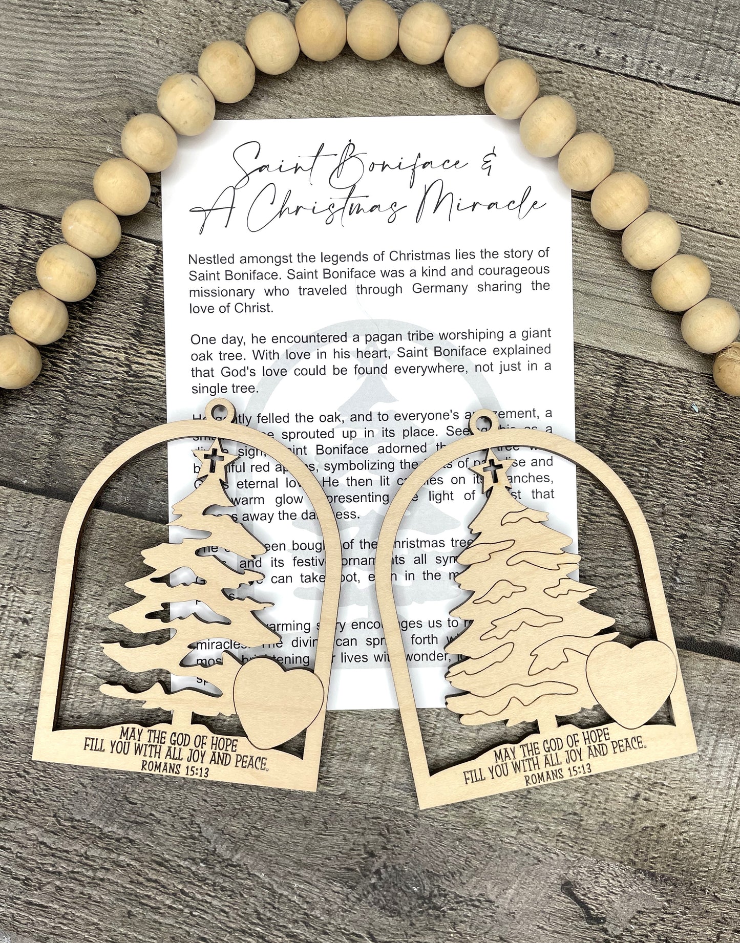 Story Card Ornaments