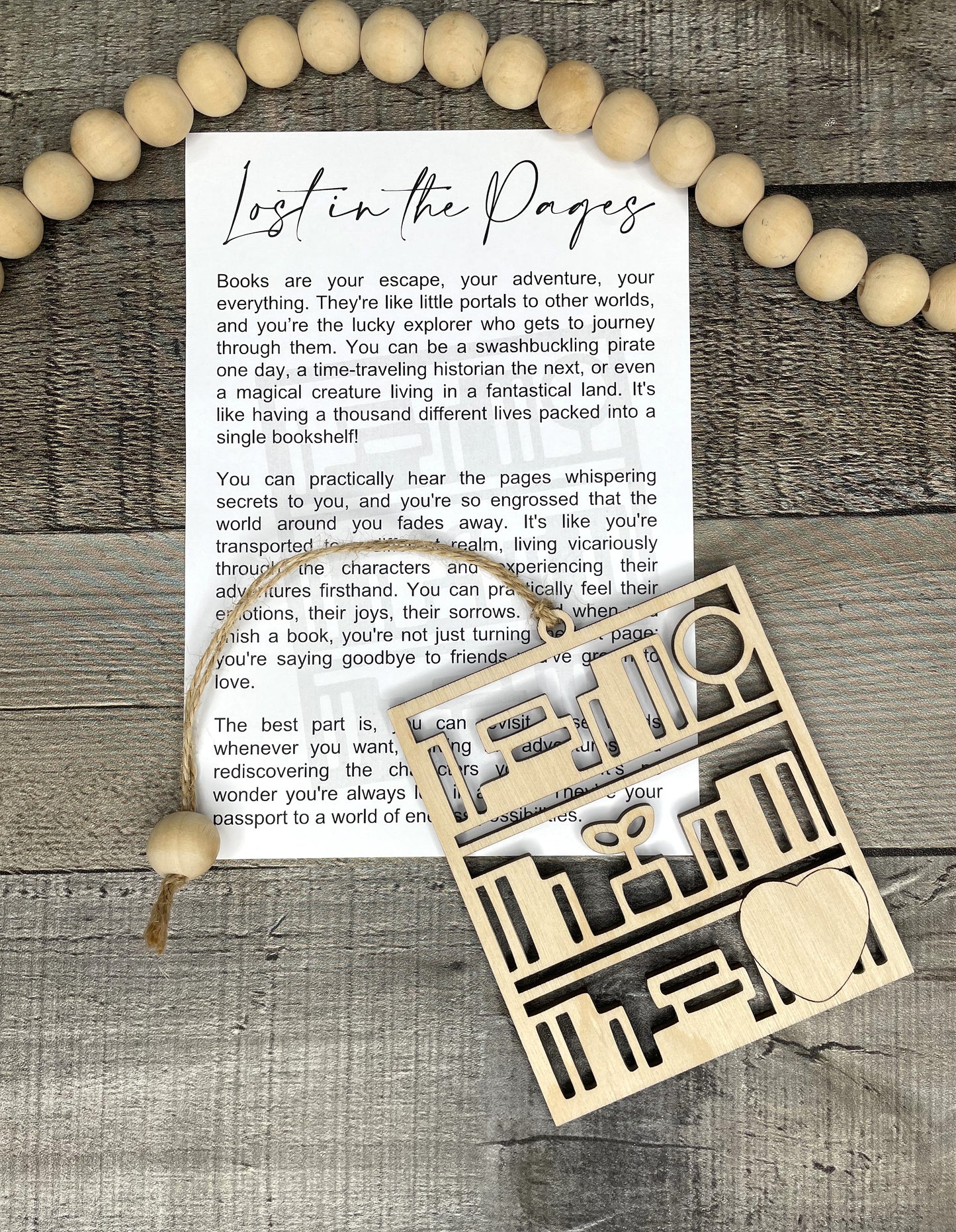 Story Card Ornaments