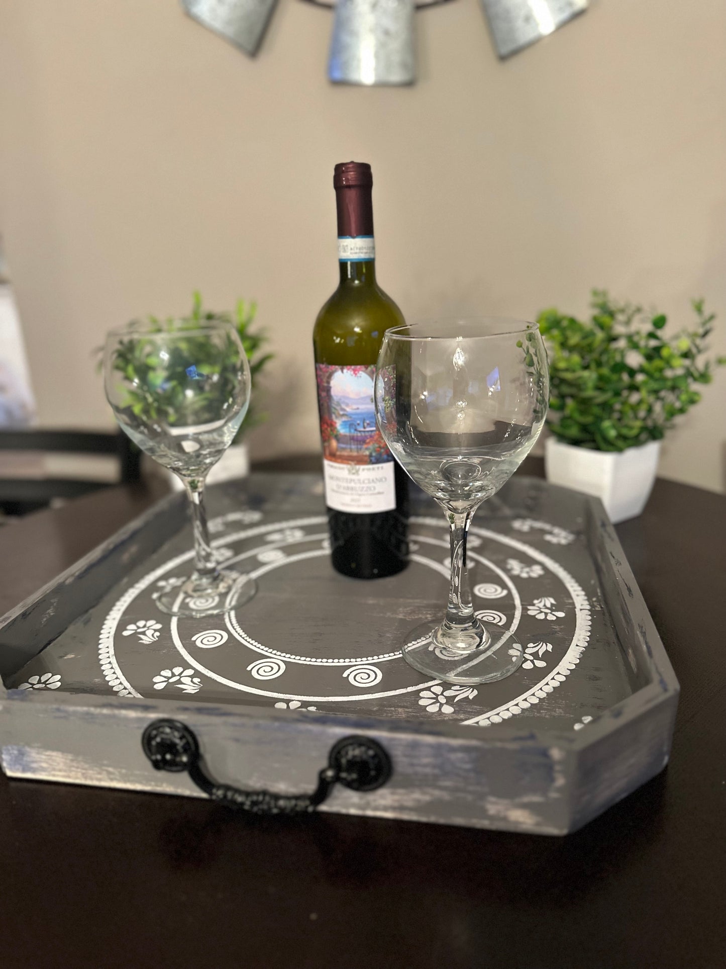 Beveled Farmhouse Tray