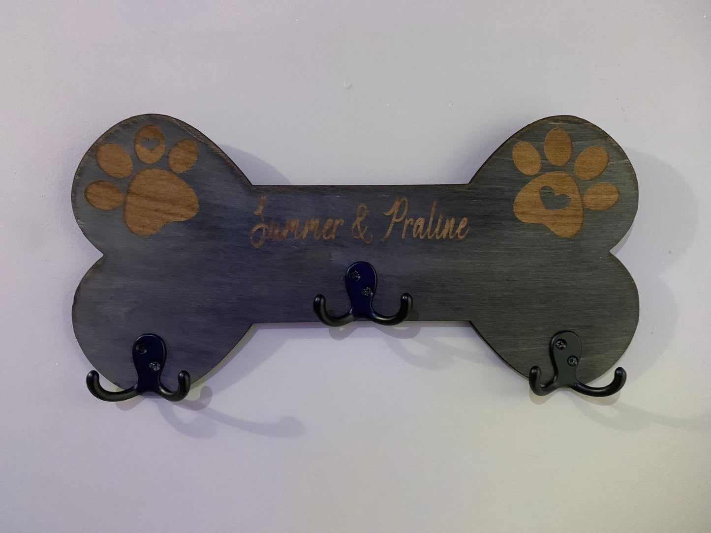 Dog Bone Leash Holder