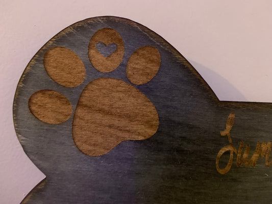 Dog Bone Leash Holder