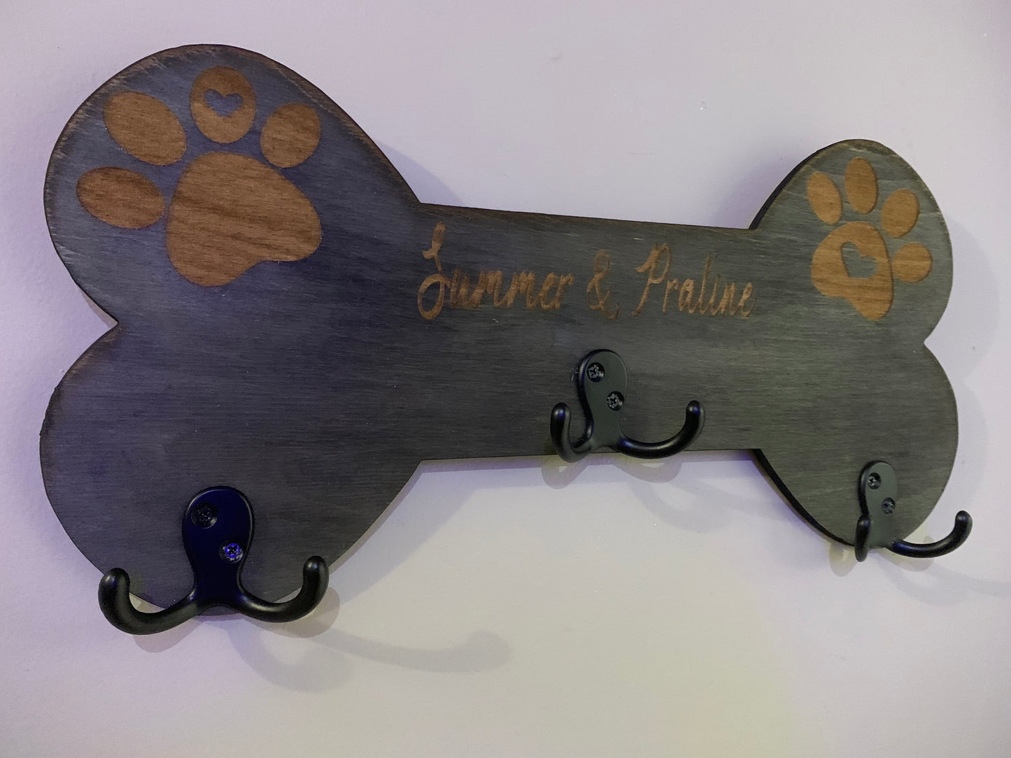 Dog Bone Leash Holder