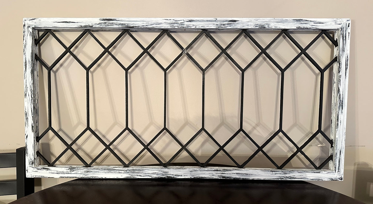 Small Double Diamond Window