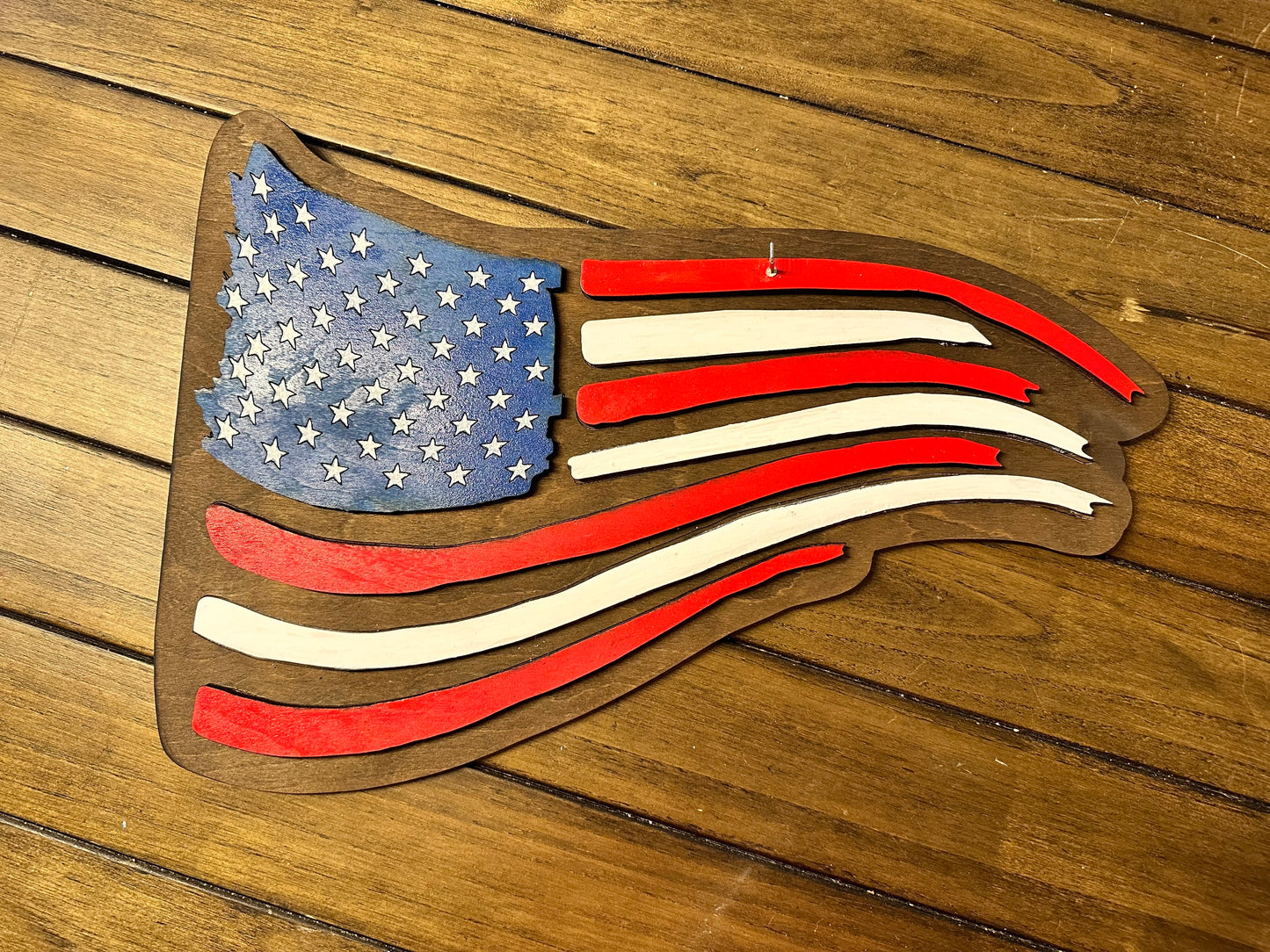 American Flag with 7 Flag Holiday add ons