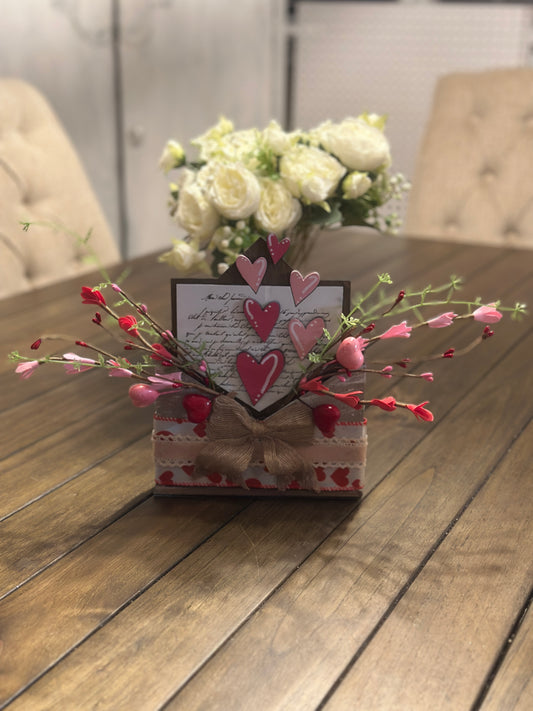 French Love Letter Shelf Sitter/Door Hanger