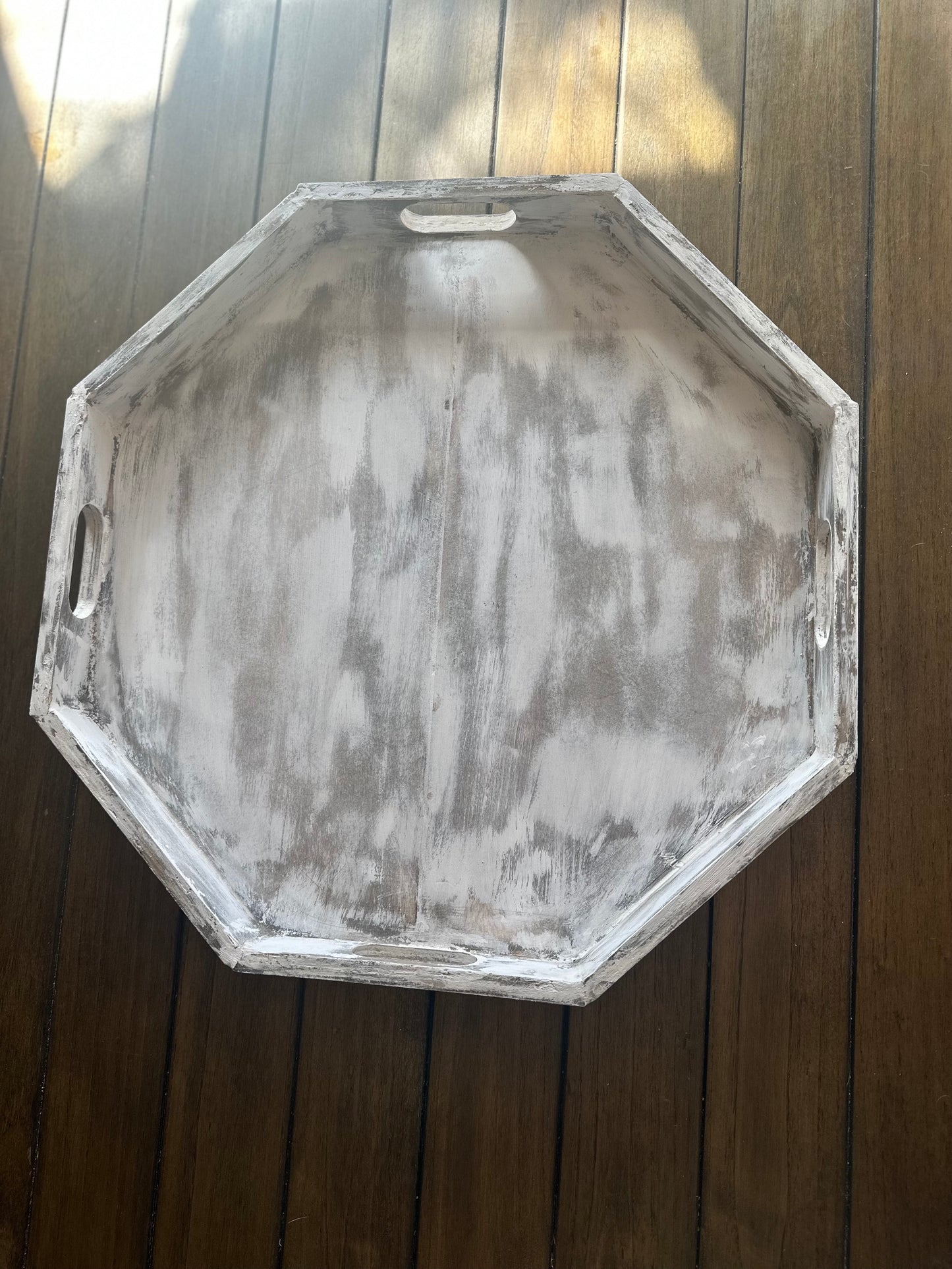 Farmhouse Octagon Tray