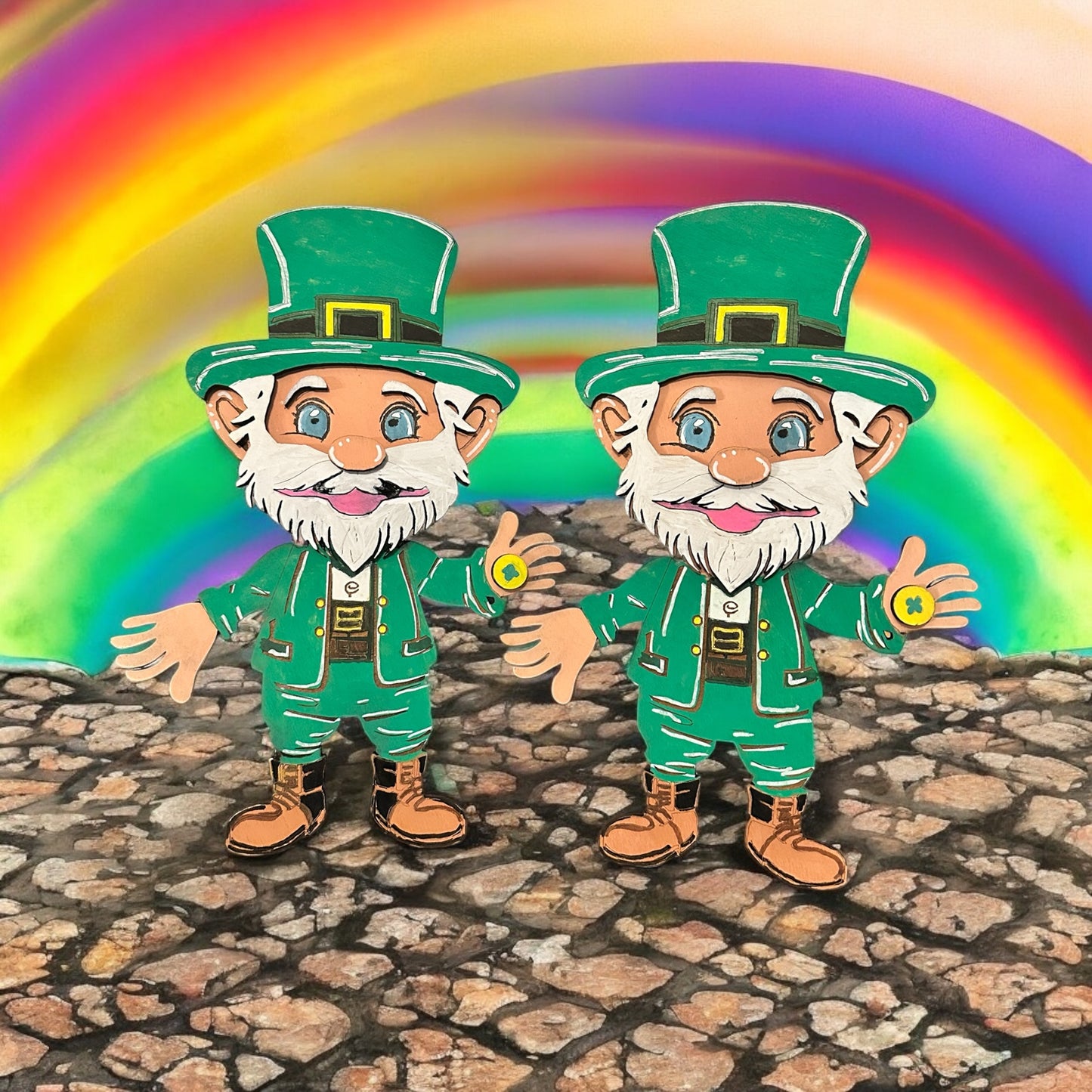 Lucky the Leprechaun shelf sitter