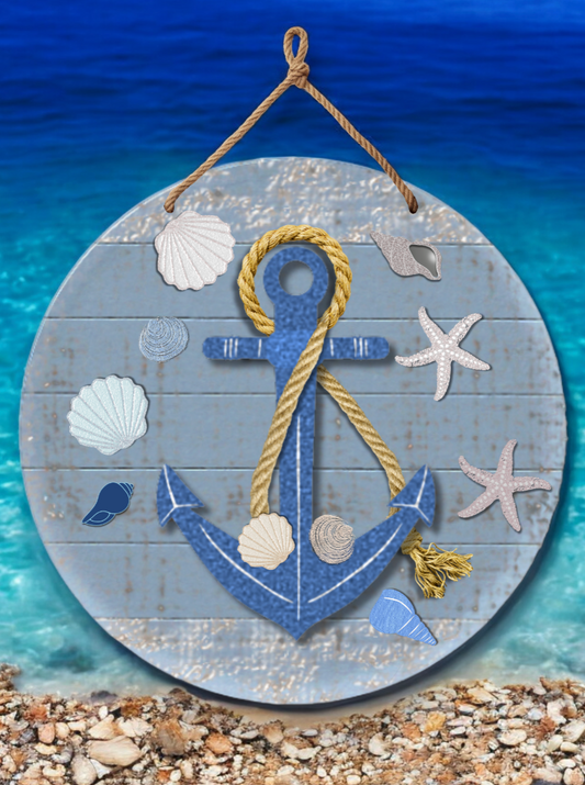 Anchor round sign