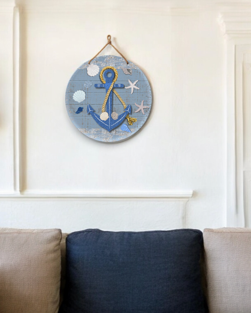 Anchor round sign