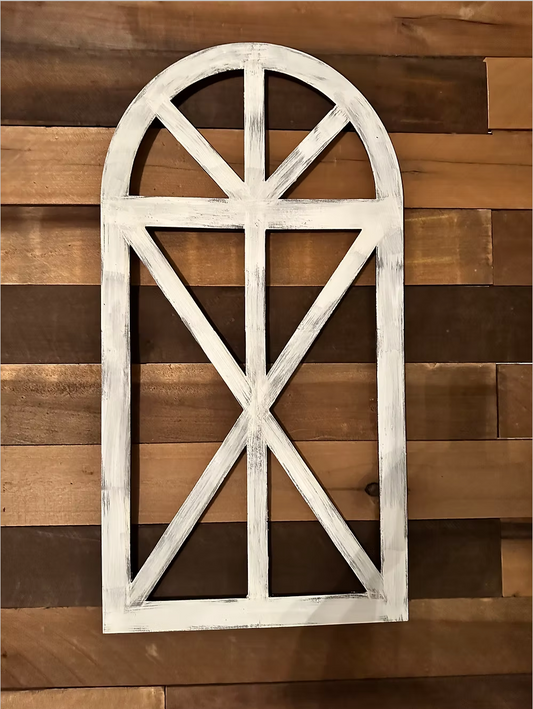 Large Cathedral Window Frame