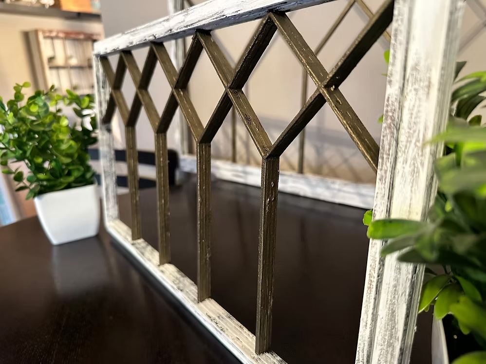Small Farmhouse Distressed Window