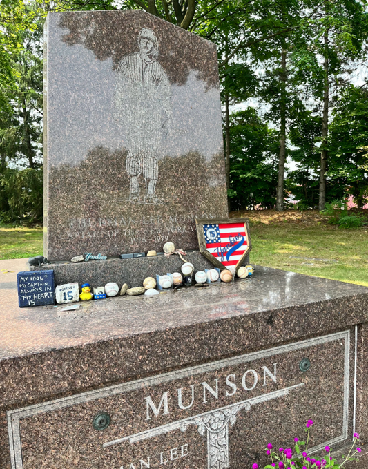 Munson Home Plate Plaque