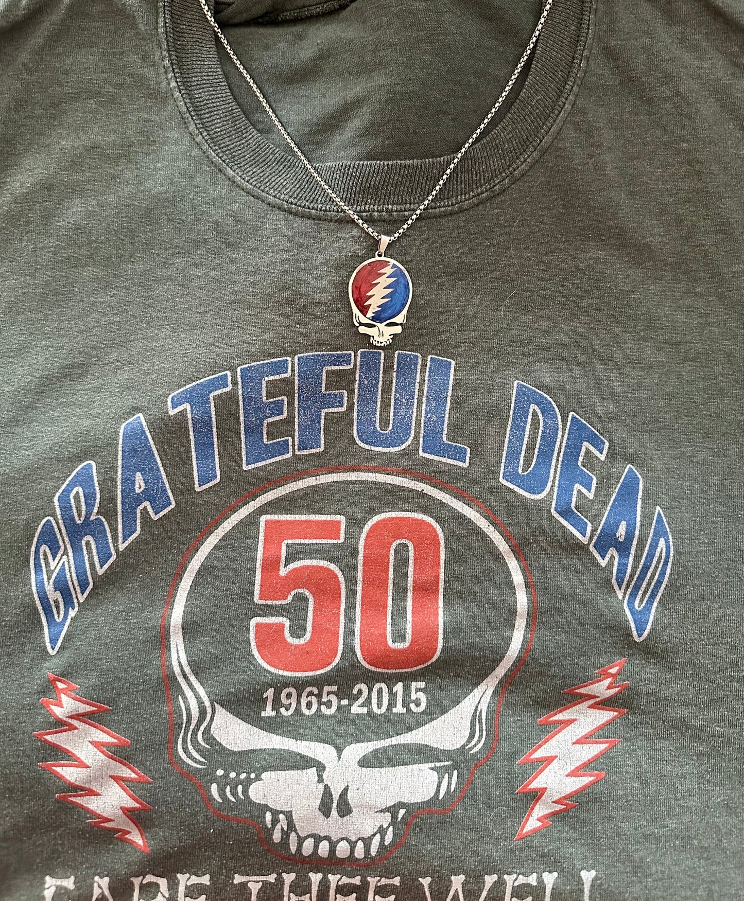 Stealie Necklace