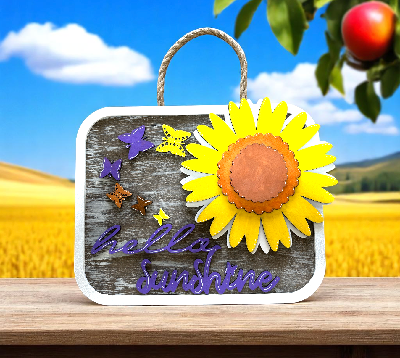 Hello sunshine sign