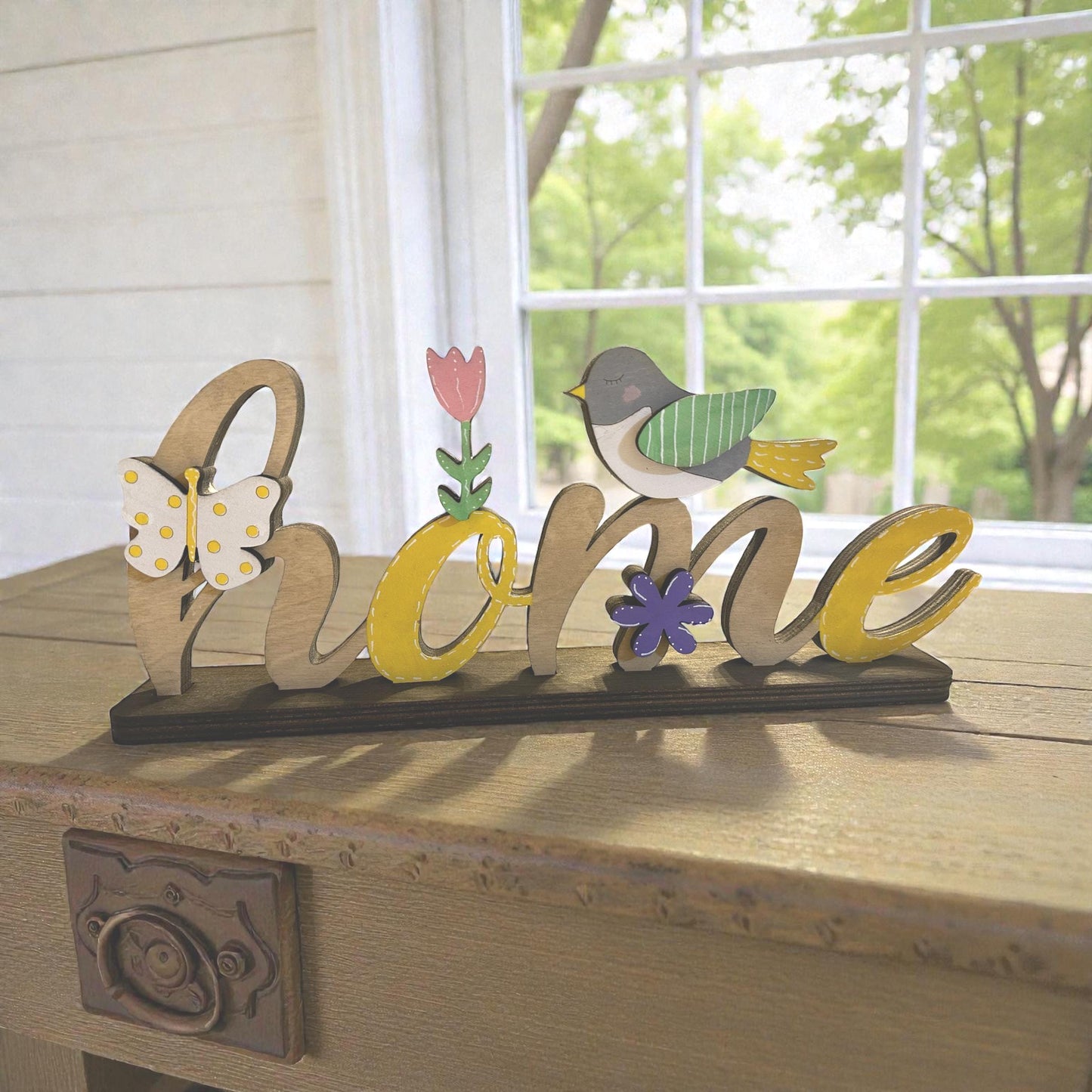 Home Spring Sign SVG File (Digital Download)