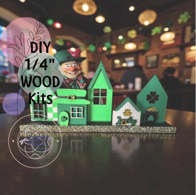 St. Patrick's Leprechaun Village Craft Kit