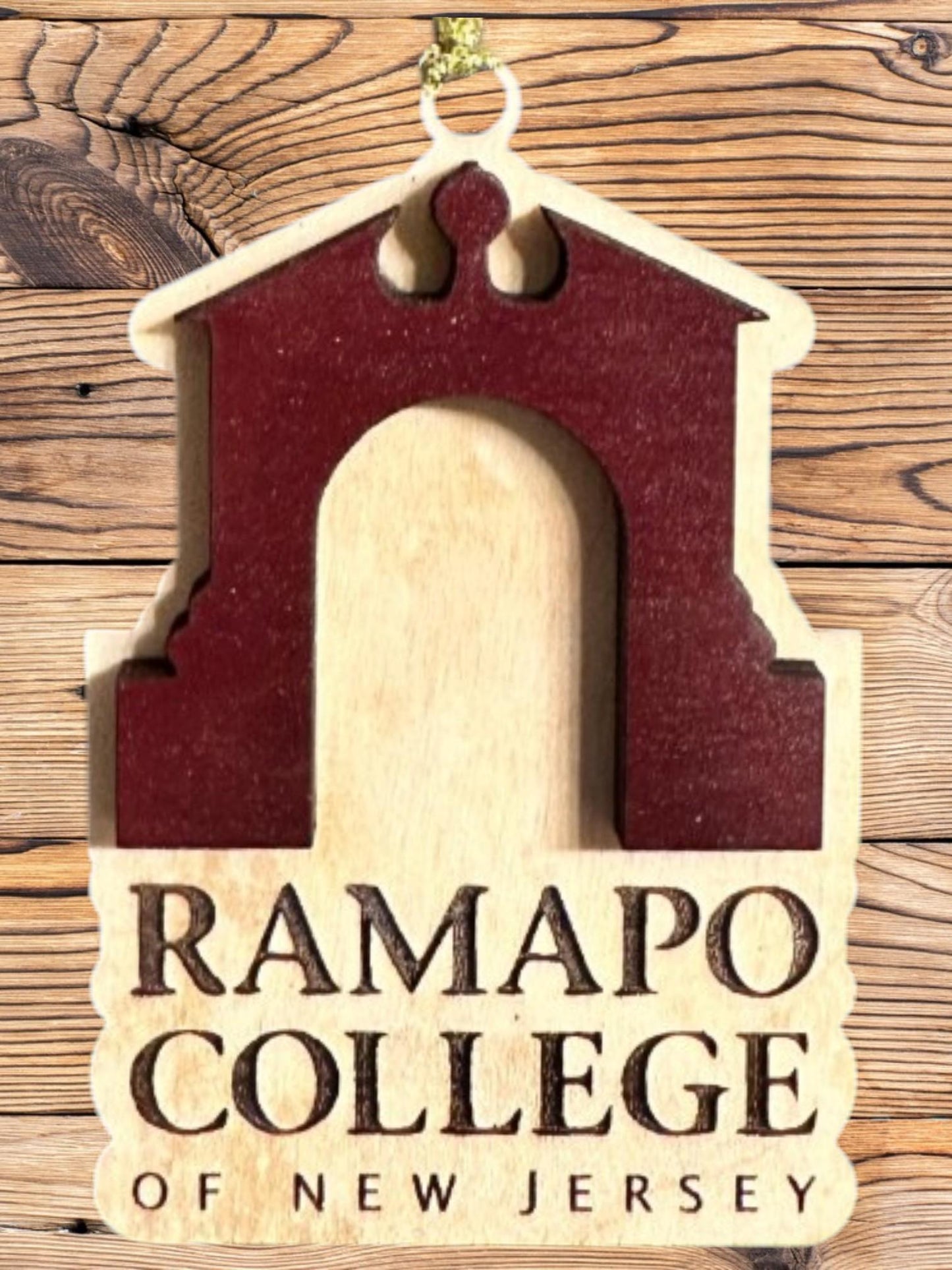 Ramapo College Ornament SVG File (Digital Download)