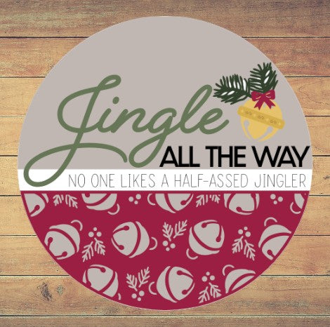 Christmas Round Signs