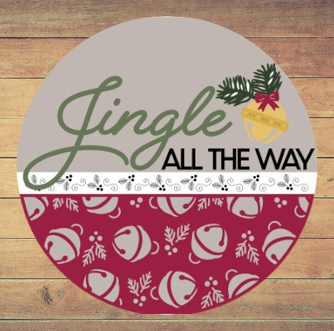 Christmas Round Signs