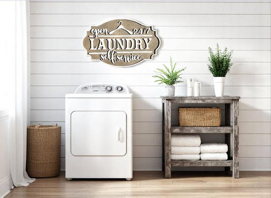 Laundry Room Farmhouse Sign