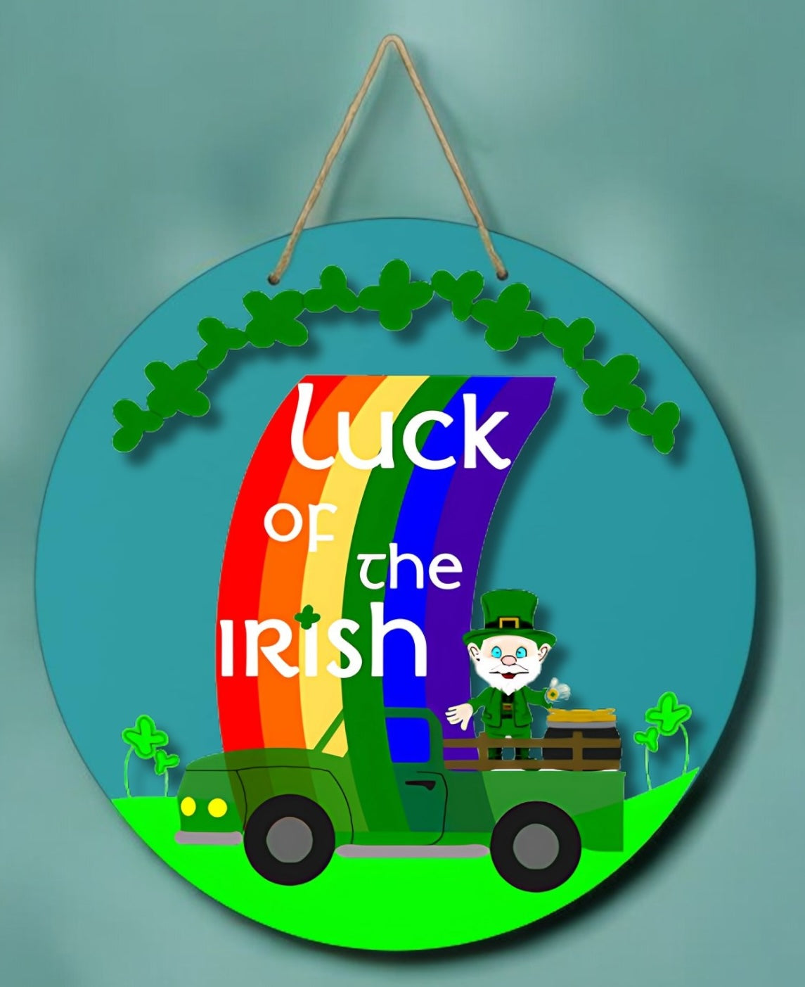 Luck of the Irish Door Hanger
