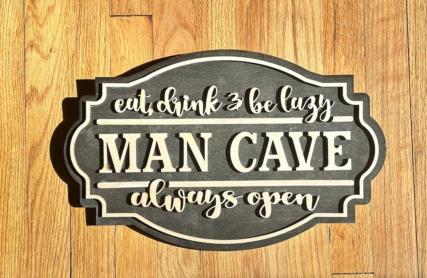 Man Cave sign