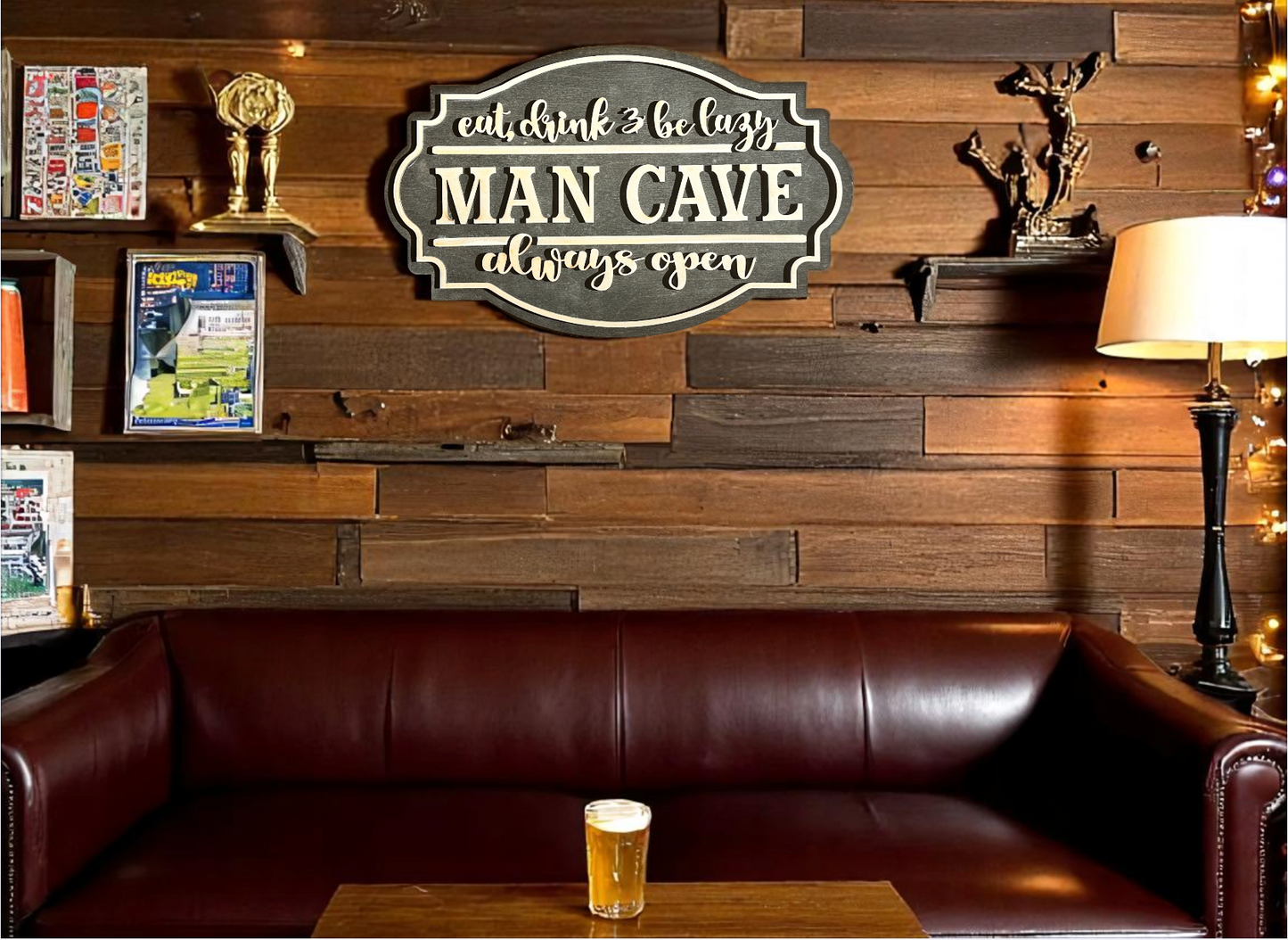 Man Cave sign