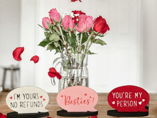 Valentine Word Bubbles