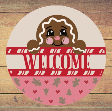 Christmas Round Signs