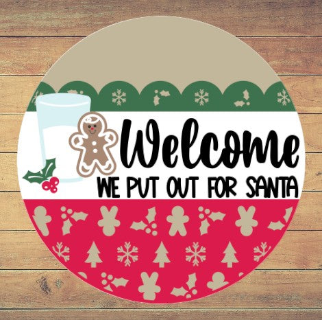 Christmas Round Signs