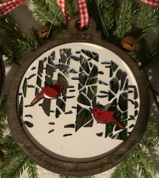 When Cardinals appear, Angels are near