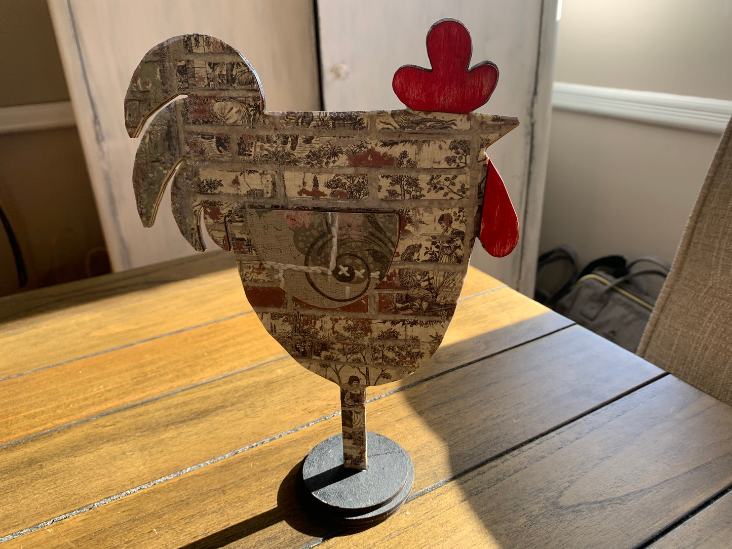 Set of 3 Standing Chickens