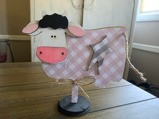 Set of 3 Standing cows