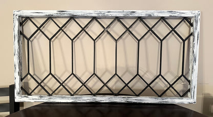 Small Double Diamond Window
