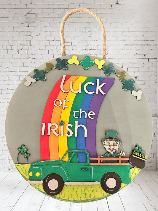 Luck of the Irish Door Hanger
