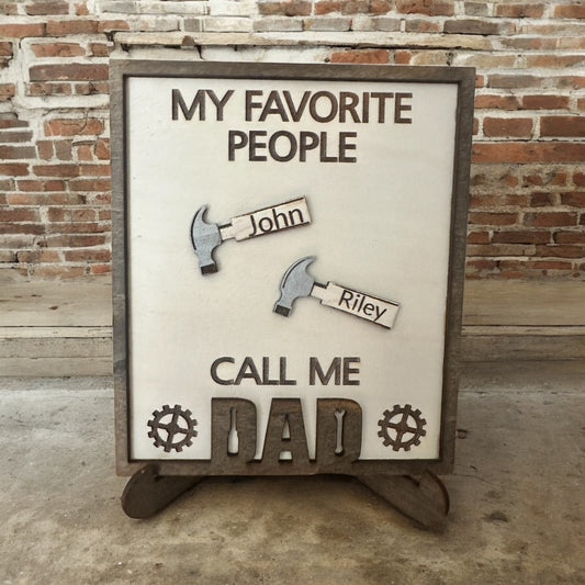Dad Day Personalized signs