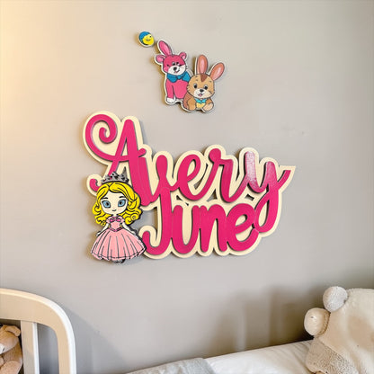 Personalized Kids Room Name Signs