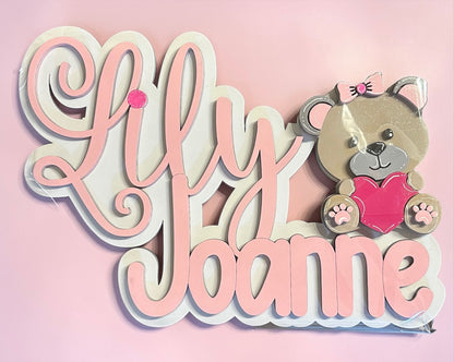 Personalized Kids Room Name Signs