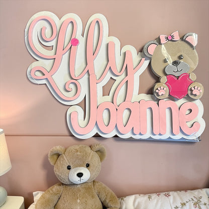 Personalized Kids Room Name Signs