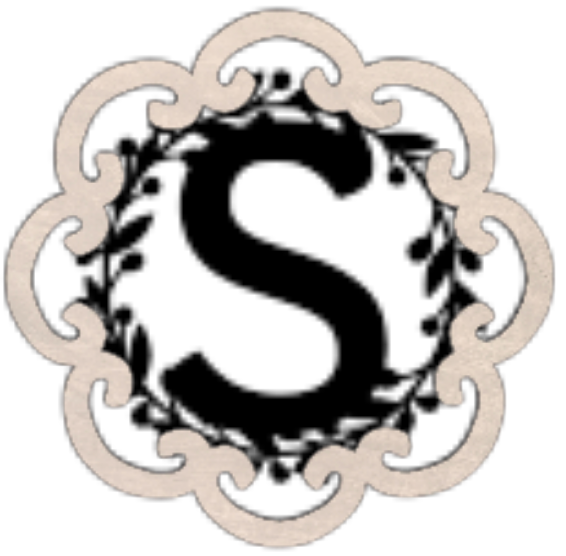 Letter Monogram Plaque