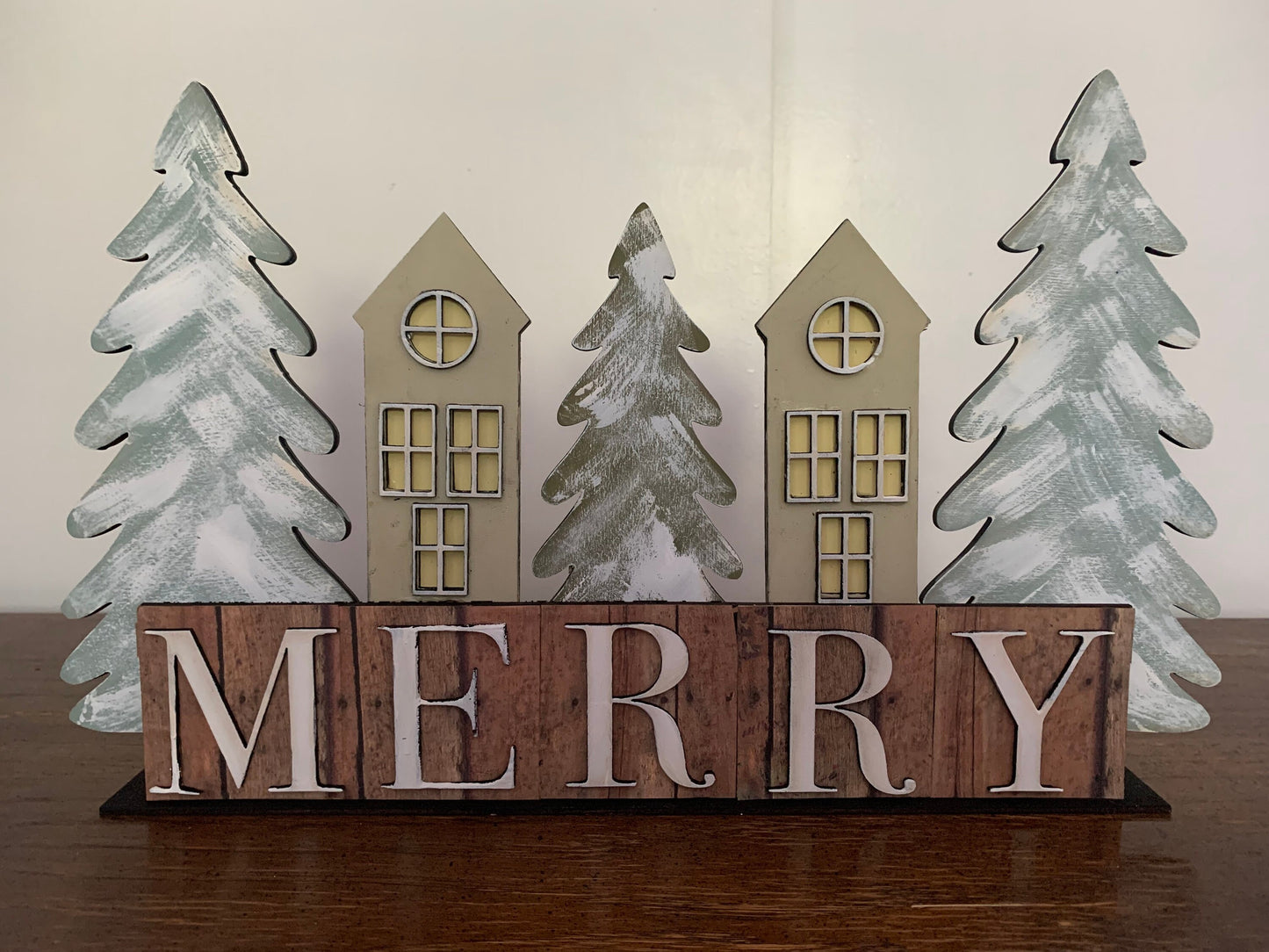 Merry Houses and Trees SVG File (Digital Download)