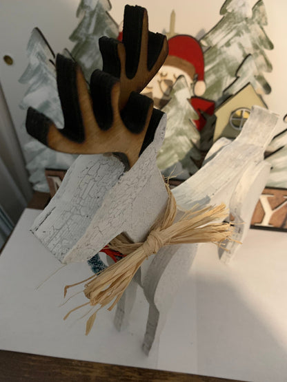 Farmhouse Holiday Deer SVG File (Digital Download)