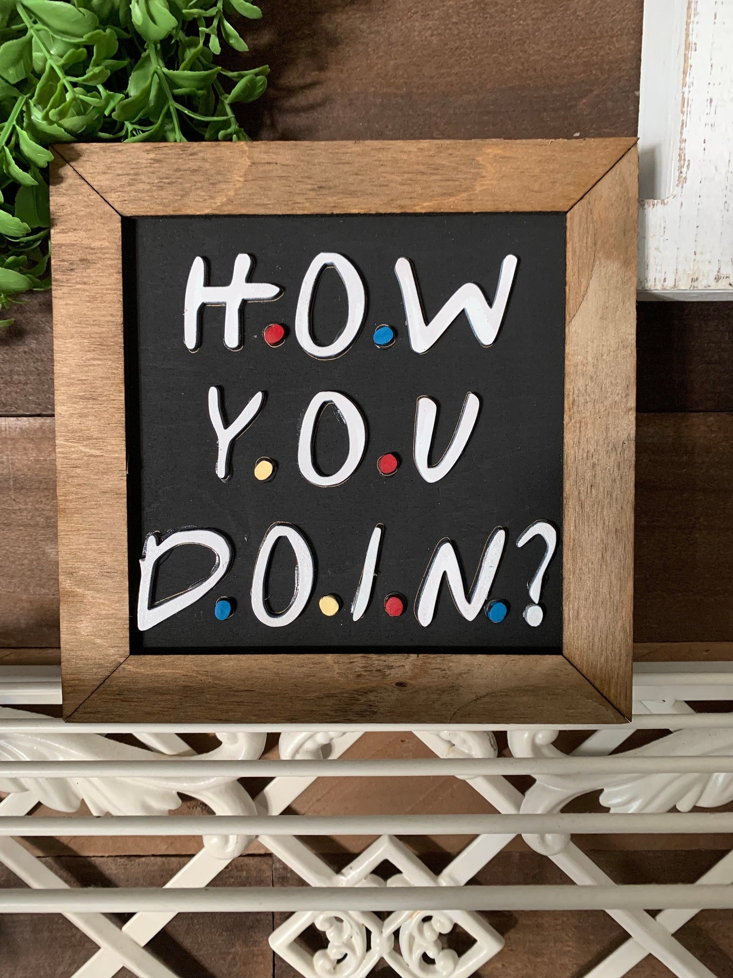How You Doin? SVG File (Digital Download)