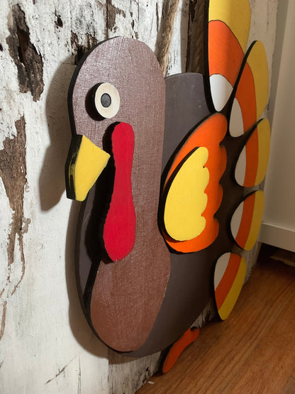 Paper Plate Turkey SVG File (Digital Download)
