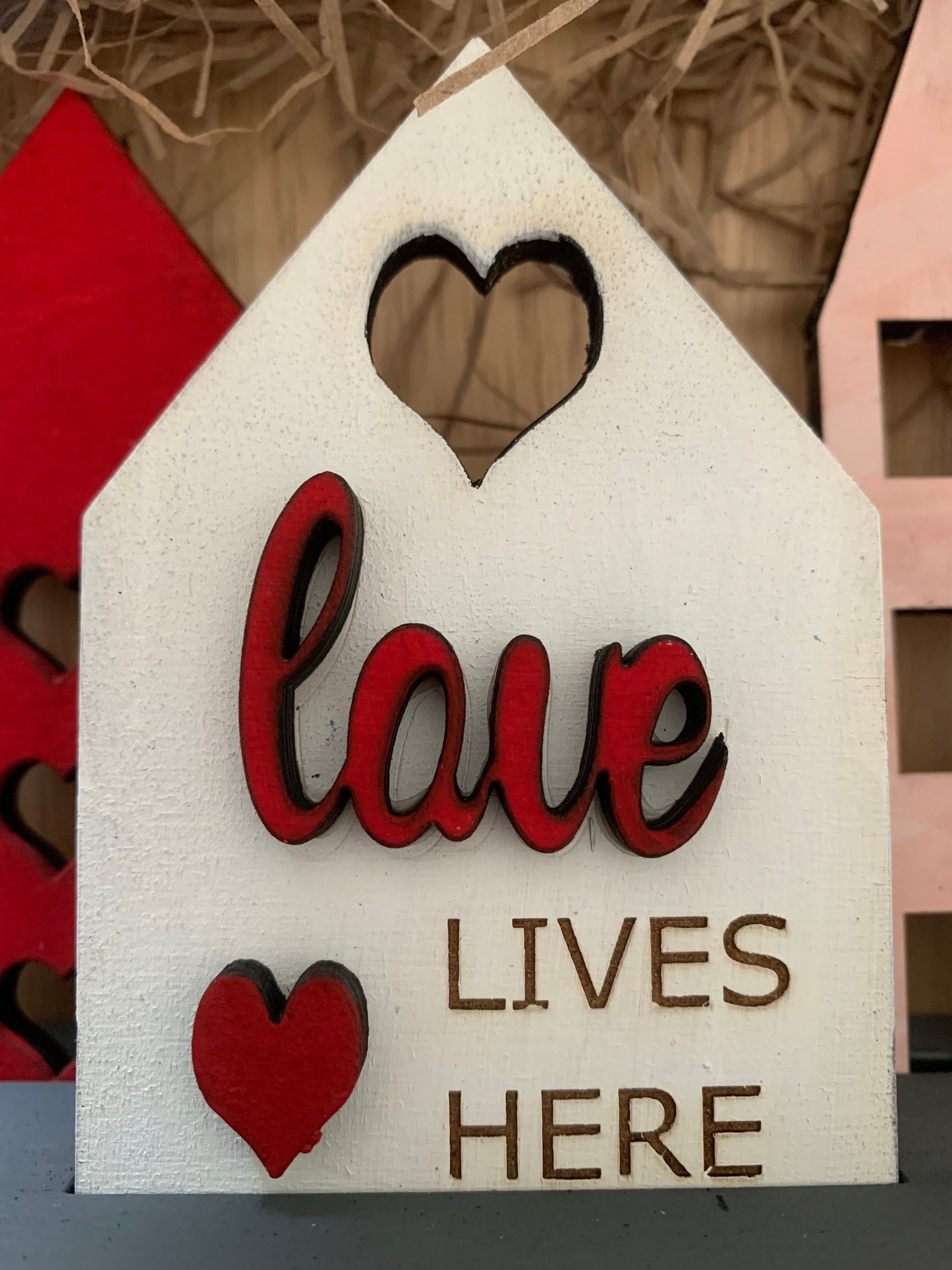 Valentine Village SVG File (Digital Download)