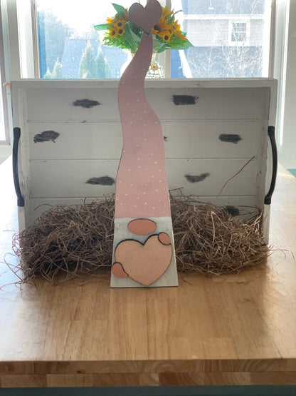 Valentine Gnome Shelf Sitter SVG File (Digital Download)