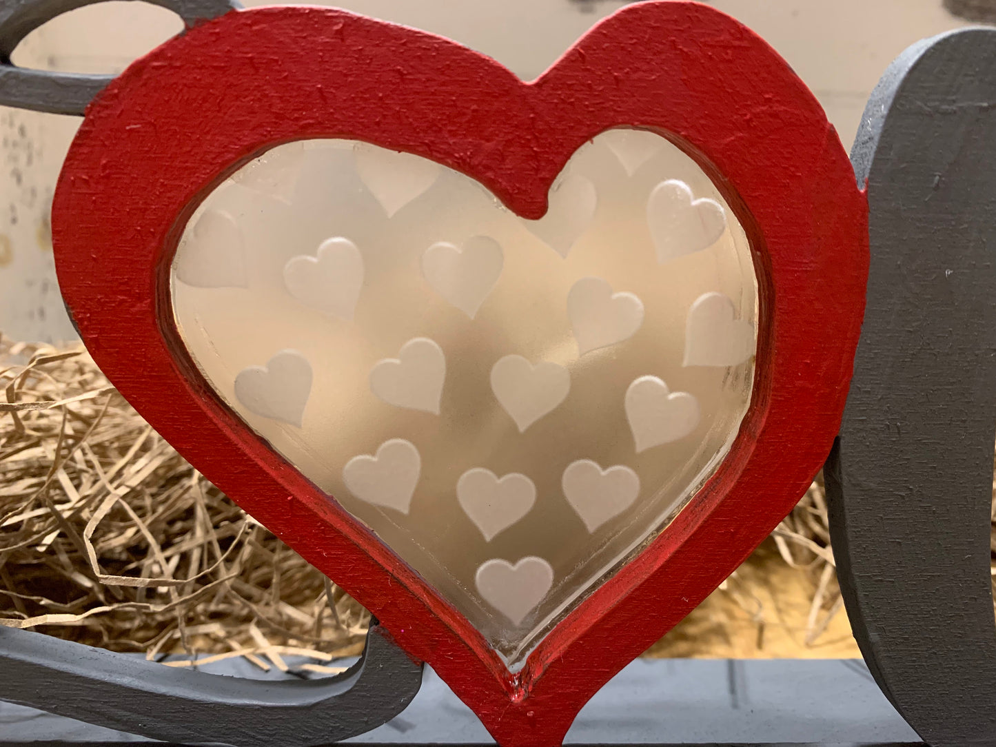 Love Shelf Sitter SVG File (Digital Download)